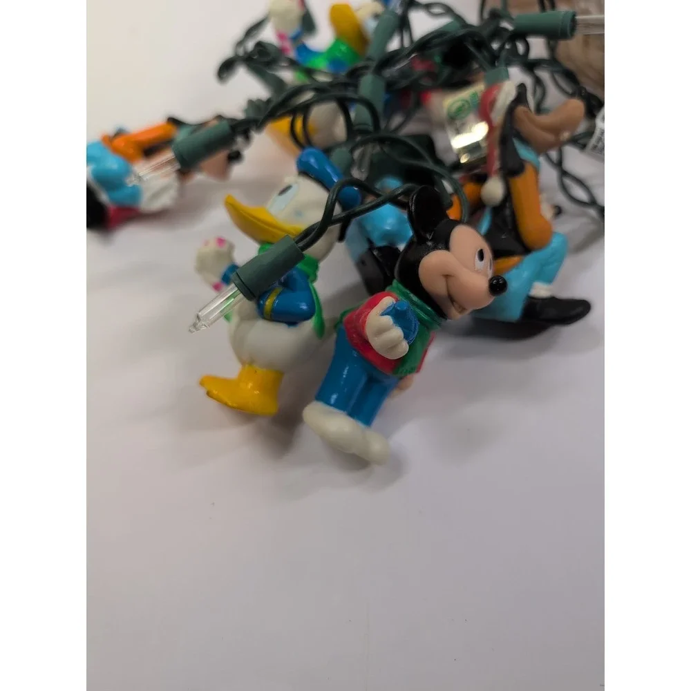 Disney Mickey Unlimited‎ Christmas 7 Light Mickey & Friends Tree Trimmer Set
